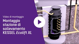 Montaggio della stazione di sollevamento KESSEL Ecolift XL