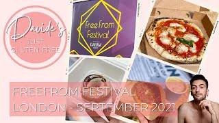 FreeFrom Festival 🧁 Gluten, Dairy & Refined Sugar-free Food Festival - 11th Sept 2021 London-UK🇬🇧