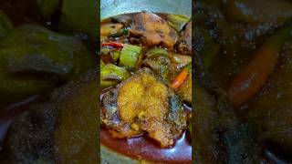 Katla Macher Jhol Recipe | আলু পটল দিয়ে কাতলা মাছের ঝোল | Macher Jhol #shorts #ytshorts #shortsfeed