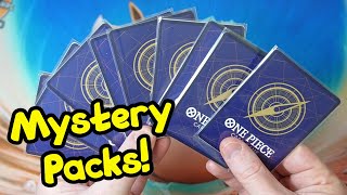 One Piece TCG More Vending Machine Mystery Packs!