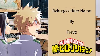 [My Hero Academia Comic Dub] Bakugo's Hero Name