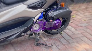 REPAINT BLOK CVT NMAX JADI UNGU CANDY | PROJECT NMAX EPS. 7