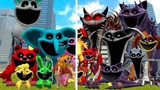 NEW ALL CATNAPS VS DOGDAYS AND ALL SMILING CRITTERS MONSTERS In Garry's Mod