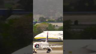 Antonov AN-124 hoje no Galeão #shorts #short #viralvideo