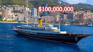 Touring a $100,000,000 Yacht Tour   297 ft Superyacht Nero