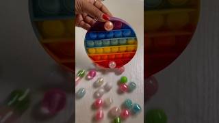 🌈🩵New asmr popit it with asmr beads video,beads video reverse, reverse beads,satisfying Amar video