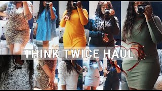 HUGE THINK TWICE MLOLONGO TRY-ON HAUL | Crystal Olisa (Part 1)