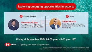 Exploring emerging opportunities in exports