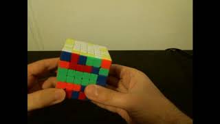 Fun challenge: Solving a 6x6 cube as a 5x6x6 cuboid!