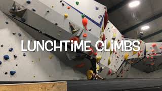 Lunchtime Climbs - just one V5 problem (bouldering)