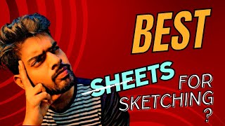 Best sheets for sketching?🤔 #youtube