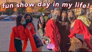 GRWM AND VLOG for school show! a super fun high school vlog: a day in my life! friends, fun, more!