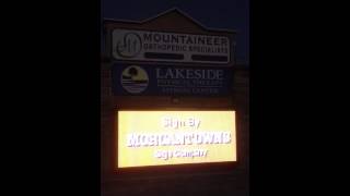 Morgantown Sign Company: Lakeside Physical Therapy