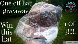 one off hat giveaway announcement