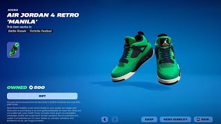 HOW MUCH WILL THE SNEAKERS COST IN THE FORTNITE STORE? FORTNITE SNEAKERS PRICE