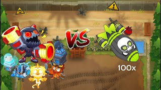 God Boosted Anti Bloon vs 100 ZOMG’s BTD6