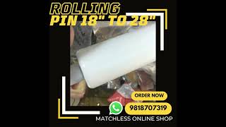 Fiber Rolling Pin | Fondant Or Dough Rolling Pin | Matchless Online Shop www.matchlessonlineshop.com