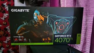 Uusi näytönohjain...  (uusi video vihdoin!) pieni esittely RTX 4070 TI