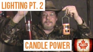 Lighting Part 2: Candle Power