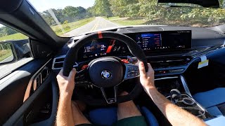 2025 BMW M4 Competition xDrive: POV Drive, Impressions and ASMR