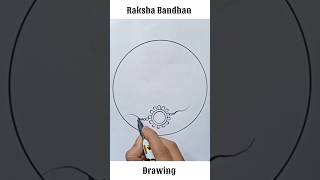 #shorts /Raksha Bandhan Drawing Easy।।Rakhi Drawing।।How To Draw Rakhi।।#drawing #viralvideo#art