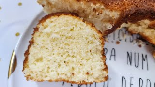 Bolo de Arroz Cru . Sem Glúten . Essa receita é Deliciosa !!!