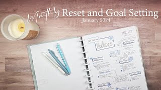 Monthly Reset & Goal Setting | January 2024