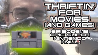 Thriftin' for Movies - Episode 18: EPIC Super Nintendo Goodwill Find!