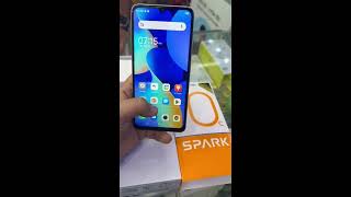 #spark10c Techno Orange Color 4+4 Gb Ram 128gb Rom