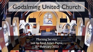 25 February 2024 - Morning Service led by Revd Adam Payne