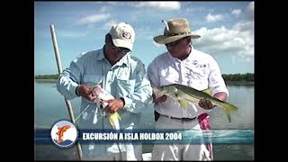 Isla Holbox pescando Pargos, robalos y sábalos en los hoyancos de la laguna