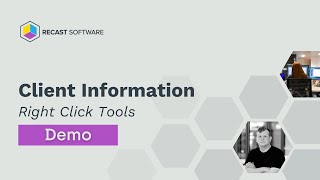 Right Click Tools: Client Information