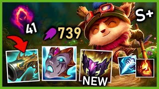 S12 TEEMO JUNGLE WITH NEW BUILD IS GIGA BROKEN (SHADOWFLAME + COLLECTOR)