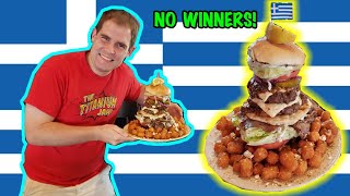 UNLEASHING MY INNER GREEK GOD (Mythology's Zeus Burger Challenge)