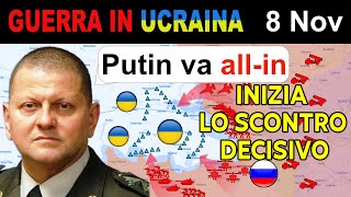 8 Nov: La Scommessa di Putin. BATTAGLIA PER KURAKHOVE DECIDE TUTTO | Guerra in Ucraina