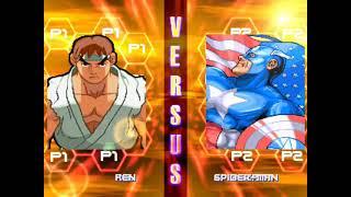 Marvel Super Heroes VS Street Fighter Full Game Download &  Gameplay