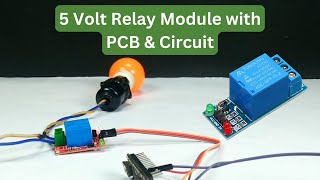 How to make 5V DC Relay Module Circuit on PCB at Home | Electric Guru | JLCPCB