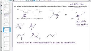 Chapter 8 Addition Reactions of Alkenes Lesson 2