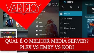 Plex vs Emby vs Kodi