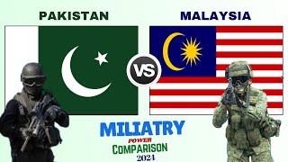 Pakistan vs Malaysia Military Power 2024 | Malaysia vs Pakistan army power