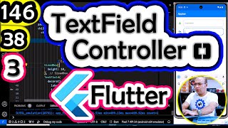 38_ٍTextField-Controller| Flutter Course 2024 بالعربى