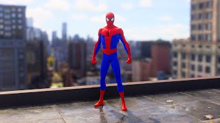 SPIDER-MAN 2 PS5 - Into The Spider-Verse Suit [Free Roam/Swinging/Flying/Surfing Gameplay]