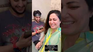 🤣🤣 hinakhan and Mannu #funny conversation #hinakhan #yrkkh #yehrishtakyakehlatahai #shorts #trending