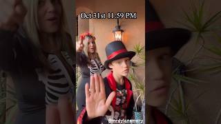 Halloween to Christmas at the stroke of midnight @MariahCarey @mrdylanemery #funny #funnyvideo