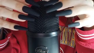 Bare mic tapping and scratching ASMR