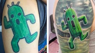 Amazing Tattoo Fixes: Before and After Pics