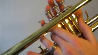 Learn to play Bb Major Scale on trumpet