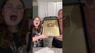 ONE MILLION Gold PlayButton Unboxing