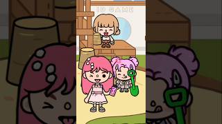 he turns people's hair pink😂 #tocaboca #tocalifeworld #sorts #funny