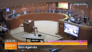 County Commission Meeting - October 25, 2022